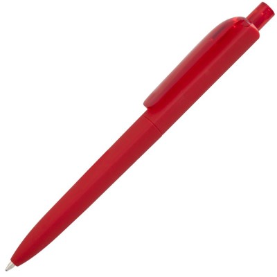 Купить Ручка шариковая Prodir DS8 PRR-Т Soft Touch, красная с нанесением
