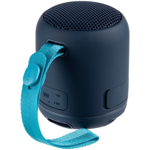 Купить Беспроводная колонка Sony SRS-XB12, синяя с нанесением логотипа Купить Беспроводная колонка Sony SRS-XB12, синяя с нанесением логотипа