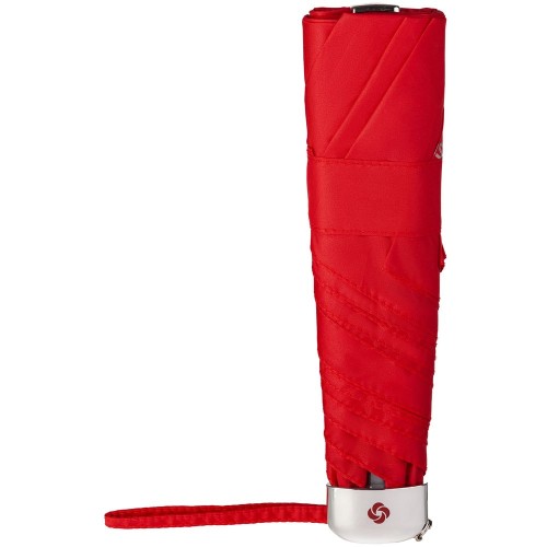 Купить Зонт складной Karissa Ultra Mini, механический, красный с нанесением логотипа