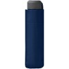 Купить Зонт складной Mini Hit Flach, темно-синий с нанесением логотипа