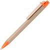 Купить Ручка шариковая Wandy, оранжевая с нанесением логотипа