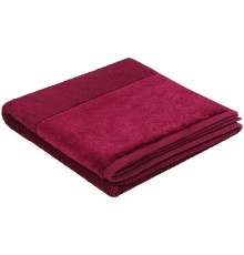 Полотенце Bamboo Luxe, среднее, малиновое