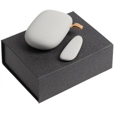 Купить Набор Cobblestone, большой, светло-серый с нанесением