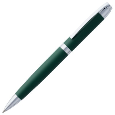 Купить Ручка шариковая Razzo Chrome, зеленая с нанесением