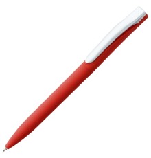 Ручка шариковая Pin Soft Touch, красная
