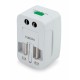 Купить Универсальный переходник для розеток Plug In с нанесением логотипа