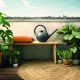 Купить Лейка Globe, большая, серая с нанесением логотипа