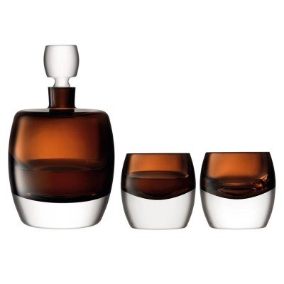 Купить Набор для виски Whisky Club, коричневый с нанесением логотипа