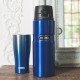 Купить Термос Thermos SK4000, синий с нанесением логотипа