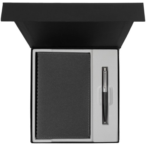 Купить Набор Scroll Writer, темно-серый с нанесением логотипа