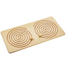 Межполушарная доска Wood Games, круглая спираль