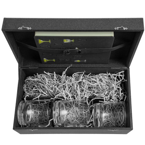 Купить Набор «Культура пития», с бокалами для виски с нанесением логотипа