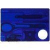 Купить Набор инструментов SwissCard Lite, синий с нанесением логотипа