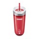 Купить Стакан для охлаждения напитков Iced Coffee Maker, красный с нанесением логотипа