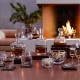 Купить Набор стаканов Arran Whisky с деревянными подставками с нанесением логотипа