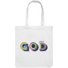 Купить Холщовая сумка «Новый GOD», белая с нанесением логотипа