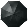 Купить Зонт-трость светоотражающий Unit Reflect, черный с нанесением логотипа