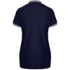 Купить Рубашка поло женская Virma Stripes Lady, темно-синяя с нанесением логотипа