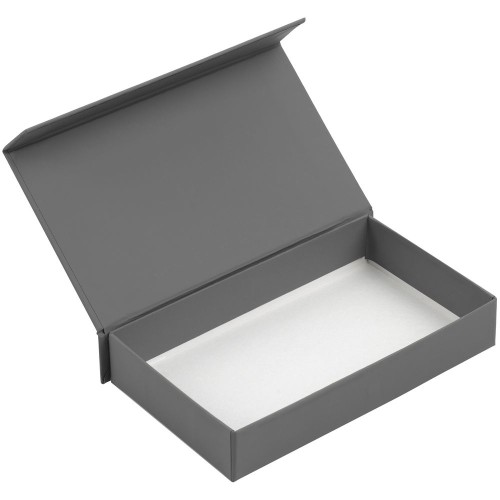 Купить Коробка Patty, серая с нанесением логотипа