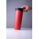 Купить Термостакан fixMug, красный с нанесением логотипа