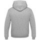 Купить Толстовка Hooded, серый меланж с нанесением логотипа