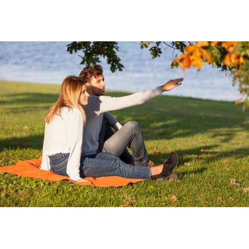 Купить Плед для пикника Soft & Dry, темно-красный с нанесением логотипа