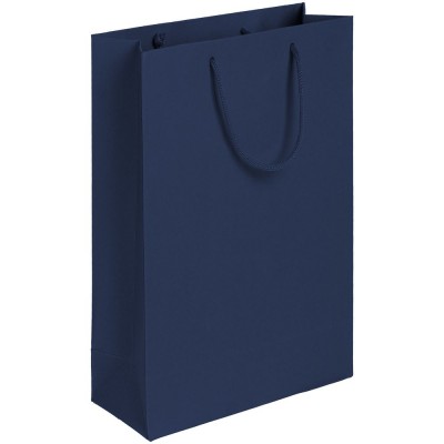 Купить Пакет Eco Style, синий с нанесением логотипа