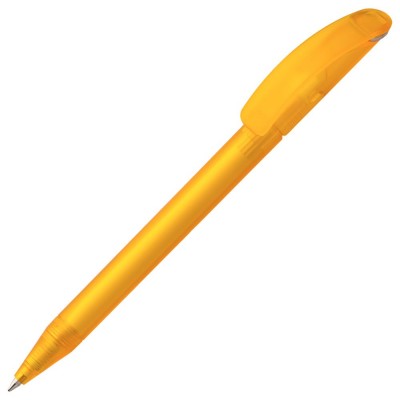 Купить Ручка шариковая Prodir DS3 TFF Ring, желтая с серым с нанесением