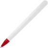 Купить Ручка шариковая Beo Sport, белая с красным с нанесением логотипа