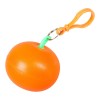 Купить Дождевик в футляре «Фрукт», оранжевый мандарин с нанесением логотипа
