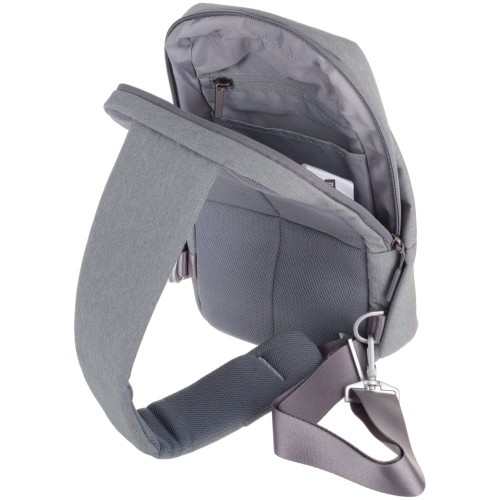 Купить Рюкзак на одно плечо Mi City Sling Bag, светло-серый с нанесением логотипа