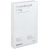 Купить Аккумулятор с подсветкой markBright City, 10000 мАч, черный с нанесением логотипа