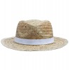 Купить Шляпа Daydream, бежевая с белой лентой с нанесением логотипа