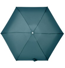 Складной зонт Alu Drop S, 4 сложения, автомат, синий (индиго)