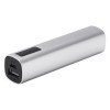 Купить Внешний аккумулятор Easy Metal 2200 мАч, серебристый с нанесением логотипа