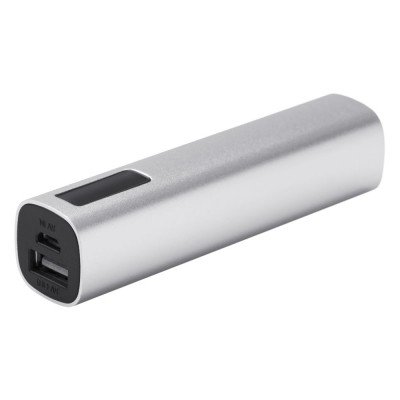 Купить Внешний аккумулятор Easy Metal 2200 мАч, серебристый с нанесением