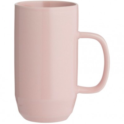 Купить Чашка для латте Cafe Concept, розовая с нанесением