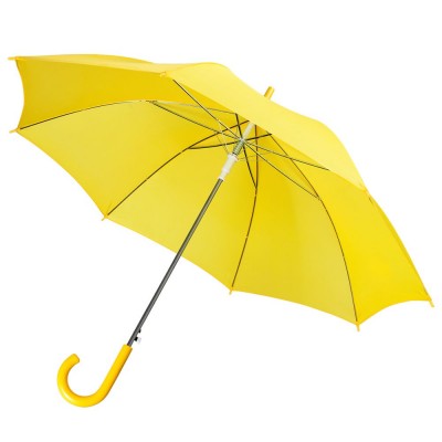Купить Зонт-трость Unit Promo, желтый с нанесением