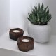 Купить Набор подсвечников Wood Job с нанесением логотипа