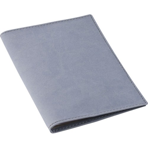 Купить Обложка для автодокументов Twill, серая с нанесением логотипа