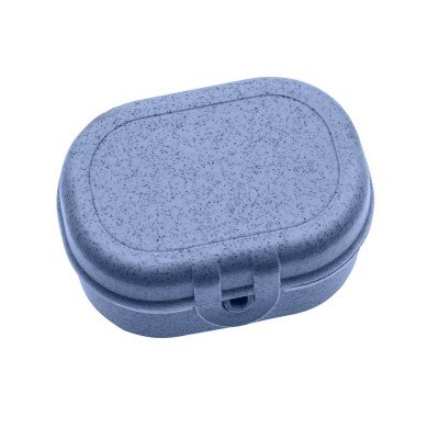 Купить Ланчбокс Pascal Mini Organic, синий с нанесением