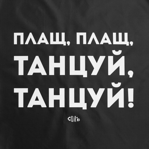 Купить Дождевик «Плащ, плащ», черный с нанесением логотипа