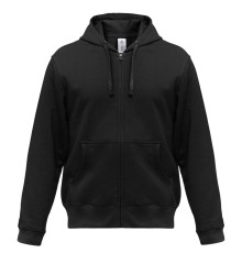 Толстовка мужская Hooded Full Zip черная