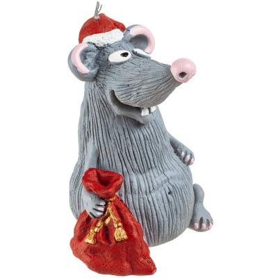 Купить Свеча Santa Mouse с нанесением