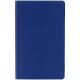 Купить Блокнот Twill, синий с нанесением логотипа