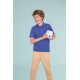 Купить Рубашка поло детская Summer II Kids 170, ярко-синяя с нанесением логотипа