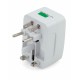 Купить Универсальный переходник для розеток Plug In с нанесением логотипа