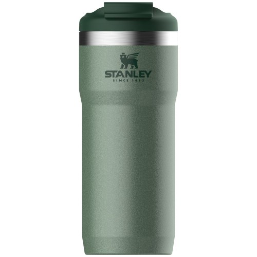 Купить Термокружка Stanley Classic Twin Lock, зеленая с нанесением логотипа