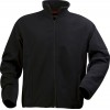 Купить Куртка флисовая мужская LANCASTER, черная с нанесением логотипа