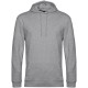 Купить Толстовка с капюшоном унисекс Hoodie, серый меланж с нанесением логотипа